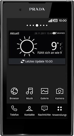 Смартфон LG P940 Prada 3 Black - Грозный