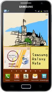 Смартфон Samsung Galaxy Note GT-N7000 Blue - Грозный